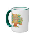 Distressed Border 2-sided Ringer Mug