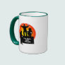 Distressed Border 2-sided Ringer Mug