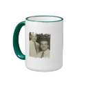 Distressed Border 2-sided Ringer Mug