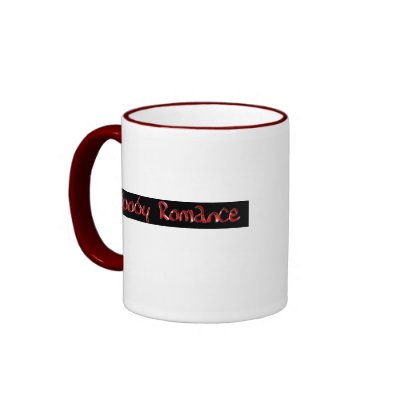 Distressed Border - 2-sided Ringer Mug by bloodyromance666
