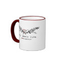 Distressed Border - 2-sided Ringer Mug by heartfocusphoto Distressed Border - 2-sided Ringer Mug