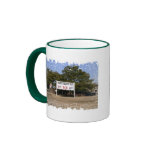 Distressed Border 2-sided Ringer Mug