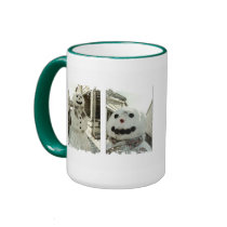 Distressed Border 2-sided Ringer Mug