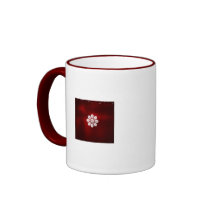 Distressed Border - 2-sided Ringer Mug
