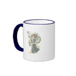 Distressed Border 2-sided Ringer Mug - Customized