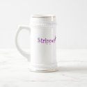Distressed Border Stein - Customized mugs