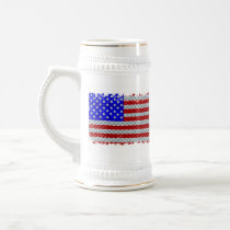 Distressed Border Stein mugs