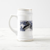 Distressed Border Stein Coffee Mug