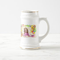 Distressed Border Stein mugs