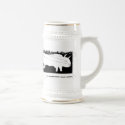 Distressed Border Stein mugs by bullship Distressed Border Stein mugs