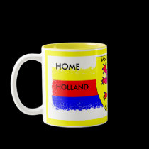 Distressed Border Stein netherlands mugs