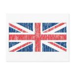 Distressed British flag Post Cards