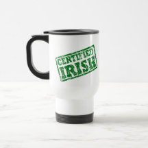 Distressed Certified Irish Mug