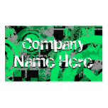 distressed chex business cards