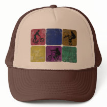 Distressed Freestyle Biker hat