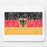Distressed German Flag Mouse Pads