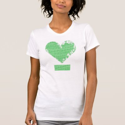 Distressed Heart Design T-shirt by rockyou