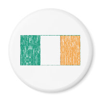 Distressed Irish Flag magnets