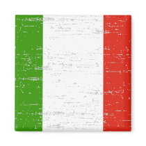 Distressed Italian Flag Magnet magnets
