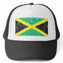 Distressed Jamaican Flag Hats