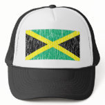 Distressed Jamaican Flag hats
