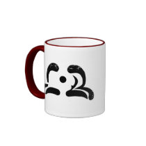 Distressed Logo Ringer Mug