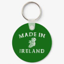 Distressed Made In Ireland keychains