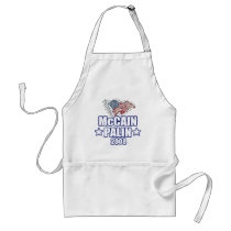 Distressed McCain Palin aprons