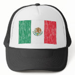 Distressed Mexican Flag hats