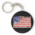 Distressed Nations™ - America (keychain) keychains