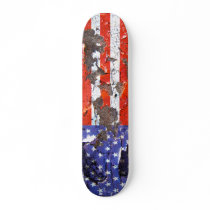 Distressed Nations™ - America (skateboard)