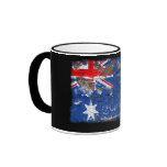 Distressed Nations™ - Australia (mug) mugs