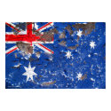 Distressed Nations - Australia (poster) posters by starvinmarvin Distressed Nations - Australia (poster) posters