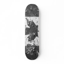 Distressed Nations™ - Canada B&W(skateboard)