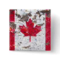 Distressed Nations - Canada (button)