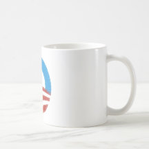 Distressed Obama Symbol Mug