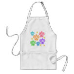 Distressed Rainbow Turtles Aprons