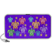 Distressed Rainbow Turtles Speaker