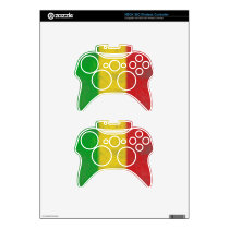 Distressed Rasta Stripes skins
