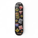 Distressed Road SIgns skateboards by CreativeSkateboards Distressed Road SIgns skateboards