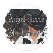 Distressed Round Stickers by rita85613 Distressed Round Stickers