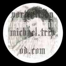 Distressed Round Stickers