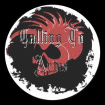 Distressed Round Stickers