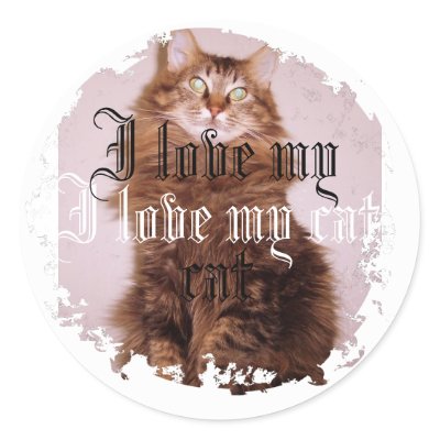 Distressed Round Stickers by lovlydaisies