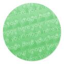 Distressed Round Stickers