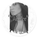 Distressed Round Stickers by saffire Distressed Round Stickers