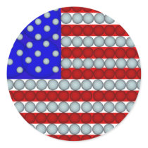 Distressed Round Stickers