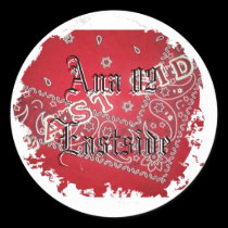 Distressed Round Stickers