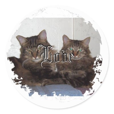 Distressed Round Stickers by lovlydaisies