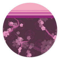 Distressed Round Stickers
